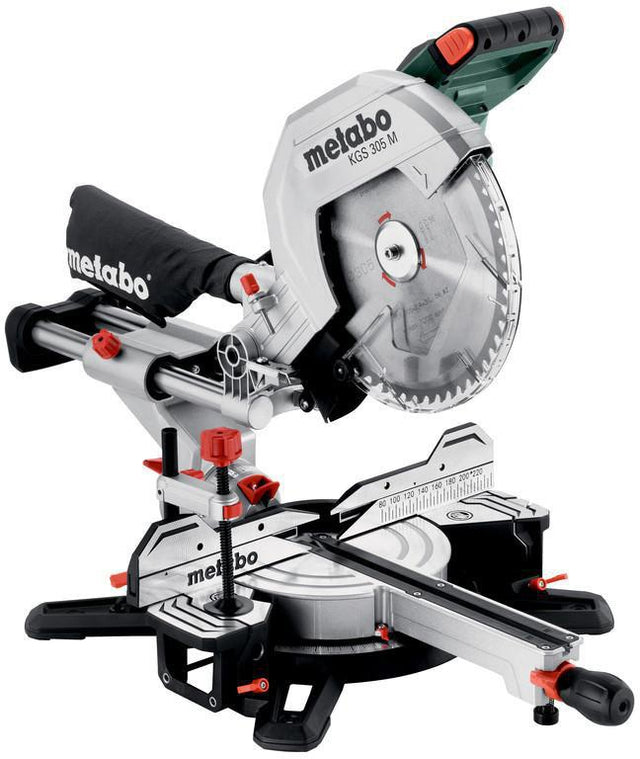 METABO Kapp- und Gehrungssäge KGS 305 M mit Zugfunktion und Precision Cut Line