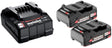 METABO Akku-Set Basic 2,0 18 V 2x2 Ah – 100 % kompatibel mit allen Metabo Akku-Maschinen seit 2009
