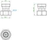 OVENTROP Sperrventil Speicherkreis für Regumaq X-25/X-45 – Original Zubehör für Warmwasserbereiter