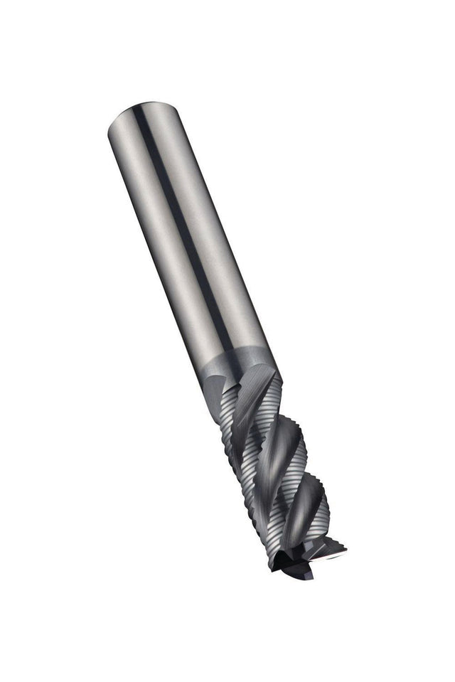 DORMER S765 Schaftfräser Ø10 mm HM AlCrN beschichtet 4 Schneiden 40° Helix