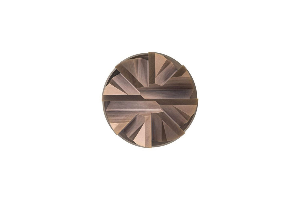 DORMER Schaftfräser S527 D.10mm HM TiSiN – extra lang, 6 Schneiden, 50° Helix