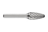 DORMER Frässtift RBF Ø12,7 mm VHM Blank für Stahl – Form F Tannenfräser