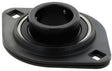 SNR Flanschlager-Gehäuseeinheit USPFL201 12 mm oval – Dichtung mit Schleuderscheibe