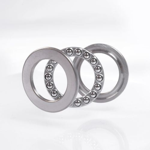 NKE Axial-Rillenkugellager 51112, 60x85x17 mm, einseitig wirkend, Stahlblechkäfig