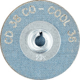 PFERD COMBIDISC CO-COOL Schleifscheibe Ø38 mm Körnung 36 für Edelstahl & Aluminium