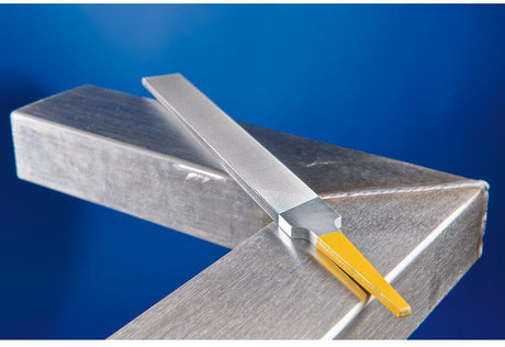 PFERD CORINOX Präzisionsfeile 200 mm, rund, 8 mm, SH2 – für Edelstahl und GFK/CFK