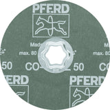 PFERD TOOLS COMBICLICK Fiberscheibe CO-COOL Ø115 mm K36 INOX/Alu Keramikkorn – 25 Stück