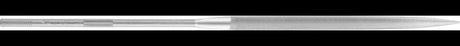 PFERD CORRADI Nadelfeile 160 mm flachstumpf Hieb SH0 DH1 Präzisionswerkzeug