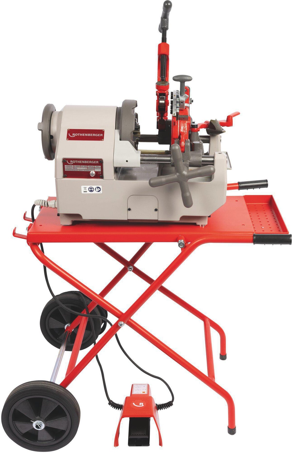 ROTHENBERGER ROPOWER 50 R Gewindeschneidmaschine 1/4-2″ 1150 W – Automatik-Schneidkopf