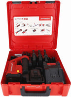 Pressbacken SET M, 1X2Ah, EU, 15-22-28 mm / 9,620kg / AMP