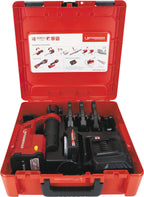 Pressbacken SET SV, 1X2Ah, EU, 15-22-28 mm / 9,620kg / Akkupressm. ROMAX Compact III SET SV 19 kN 15-28mm Pressbacken,1X2Ah,EU