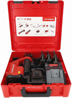 Pressbacken SET TH, 1X2Ah, EU, 16-20-26 mm / 9,620kg / AMP