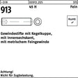F. REYHER Gewindestift DIN 913 Kegelkuppe Innen-6kt M14x1,5x10 45 H Feingewinde 200 Stück