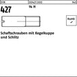 F. REYHER Schaftschraube DIN 427 mit Kegelkuppe und Schlitz M3x6 14 H