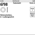 F. REYHER Fächerscheibe DIN 6798 Form A außengezahnt A 23 Federstahl 100 Stück