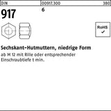 Sechskanthutmutter DIN 917 niedrige Form M36 von F. REYHER – 1 Stück, Stahl 6