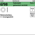 F. REYHER Fächerscheibe DIN 6798 Form I innengezahnt 5,3 mm Federstahl verzinkt