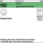 6 mm / galvanisch verzinkt / C 15 E