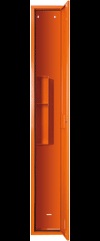 SÖHNGEN Stehschrank SAFE B300xH2000xT200 mm orange 1-türig abschließbar