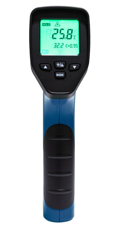 TECWERK Infrarotthermometer -50 bis 750 °C mit Dual-Laser und Alarmfunktion
