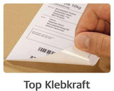 Avery Zweckform Adressetiketten TD8050-25, 102 x 152 mm, weiß, 475 Etiketten/Rolle, 2 Rollen/Packung