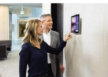 DURABLE Tablethalter WALL 7-13 Zoll Wandhalterung silber für Tablets