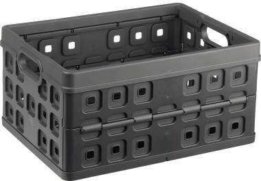 helit Klappbox the flap-line H6180088 32l anthrazit – platzsparend zusammenklappbar