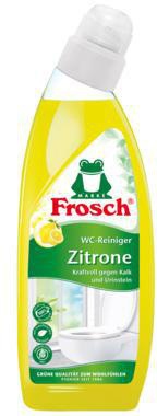 Frosch WC-Reiniger Zitrone 750 ml – biologisch abbaubar, frei von Mikroplastik