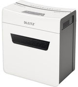 LEITZ Aktenvernichter IQ Protect Premium 6X P4 – Partikelschnitt, 10 l, leise fürs Home-Office