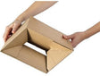 COLOMPAC Versandkarton Eurobox CP154.201520 195x145x190mm braun – Selbstklebeverschluss, 1-wellig