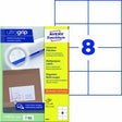 Avery Zweckform Universaletikett 3427 ultragrip 105x74 mm weiß 800 Etiketten