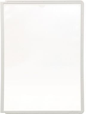 DURABLE Sichttafel SHERPA Panel 560604 DIN A4 PP gelb – scannertauglich, mit farbigem Profilrahmen