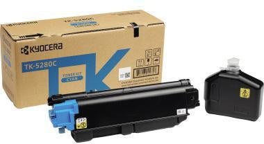 KYOCERA Toner TK-5280C Originalzubehör cyan ca. 11.000 Seiten für ECOSYS Drucker