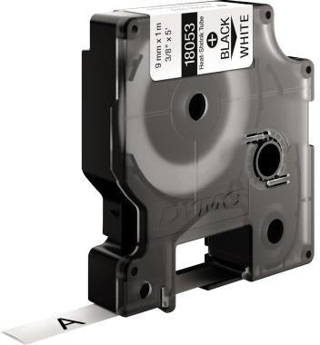DYMO Heißschrumpfschlauch IND 9 mm x 1,5 m weiß – 3:1 Polyolefin für Rhino™ Geräte