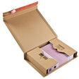 ColomPac Versandkarton Universal CP020.17 38x8x29cm braun – flexible Wickelverpackung