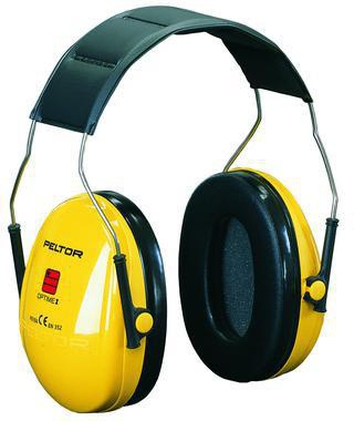 3M Peltor Kapselgehörschutz Optime H510AC1 gelb – 98 dB, schmale Kapseln, hoher Komfort