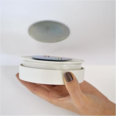 Brennenstuhl Magnet-Befestigungs-Set BR 1000 für Rauchmelder – 70 mm Trägerplatte, 2 Magnete