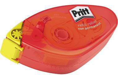 Pritt Kleberoller WA160 nachfüllbar & ablösbar – 8,4 mm x 16 m, rot
