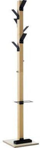 easyCloth Garderobenständer PECPP.01 mit Schirmhalter – 8 Haken, Holz, 178 cm