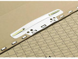 ELBA Einsteckheftstreifen 100551905 15x3,7cm PP weiß 25 St./Pack. – Heftstreifen für Hängeregistraturen