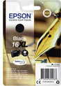 Epson Tintenpatrone C13T16314012 16XL Schwarz 12,9 ml für ca. 500 Seiten