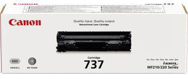 Canon Toner 737 Originalzubehör Schwarz – ca. 2.400 Seiten für i-SENSYS MF 210/220 Serie