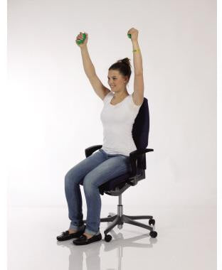 TOGU Handtrainer Brasil® leicht Ruton® grün 2 St./Pack. – Ergonomiehandtrainer für Rehabilitation & Therapie