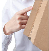 ColomPac Versandhülse CP 072.02 10,8x10,8x43 cm Wellpappe braun mit Selbstklebung