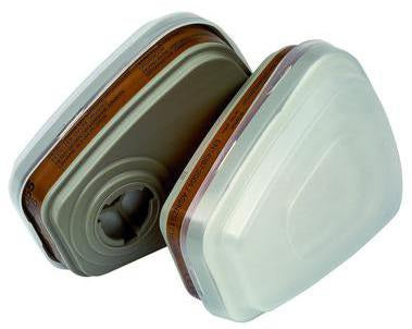 3M Atemfilter 6002CR für Halbmaske 6002C – A2P3 Schutz, 2 St./Pack.