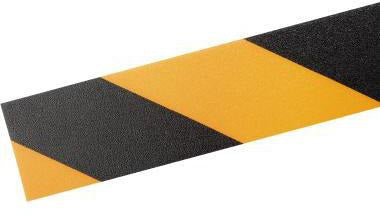 DURABLE Bodenmarkierung DURALINE 1043130 50mmx5m ablösbar selbstklebend signalgelb/schwarz