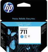 HP 711 Tintenpatrone CZ130A cyan 29 ml Originalzubehör für präzise Druckergebnisse