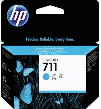 HP 711 Tintenpatrone CZ130A cyan 29 ml Originalzubehör für präzise Druckergebnisse