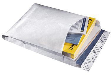 Bong Tyvek Faltentasche DIN B4 54g weiß 20 Stück – reißfest & wasserfest