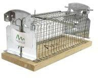 Maus-Lebendfalle Käfig 10001992 von Soennecken – Holz/Metall, wiederverwendbar